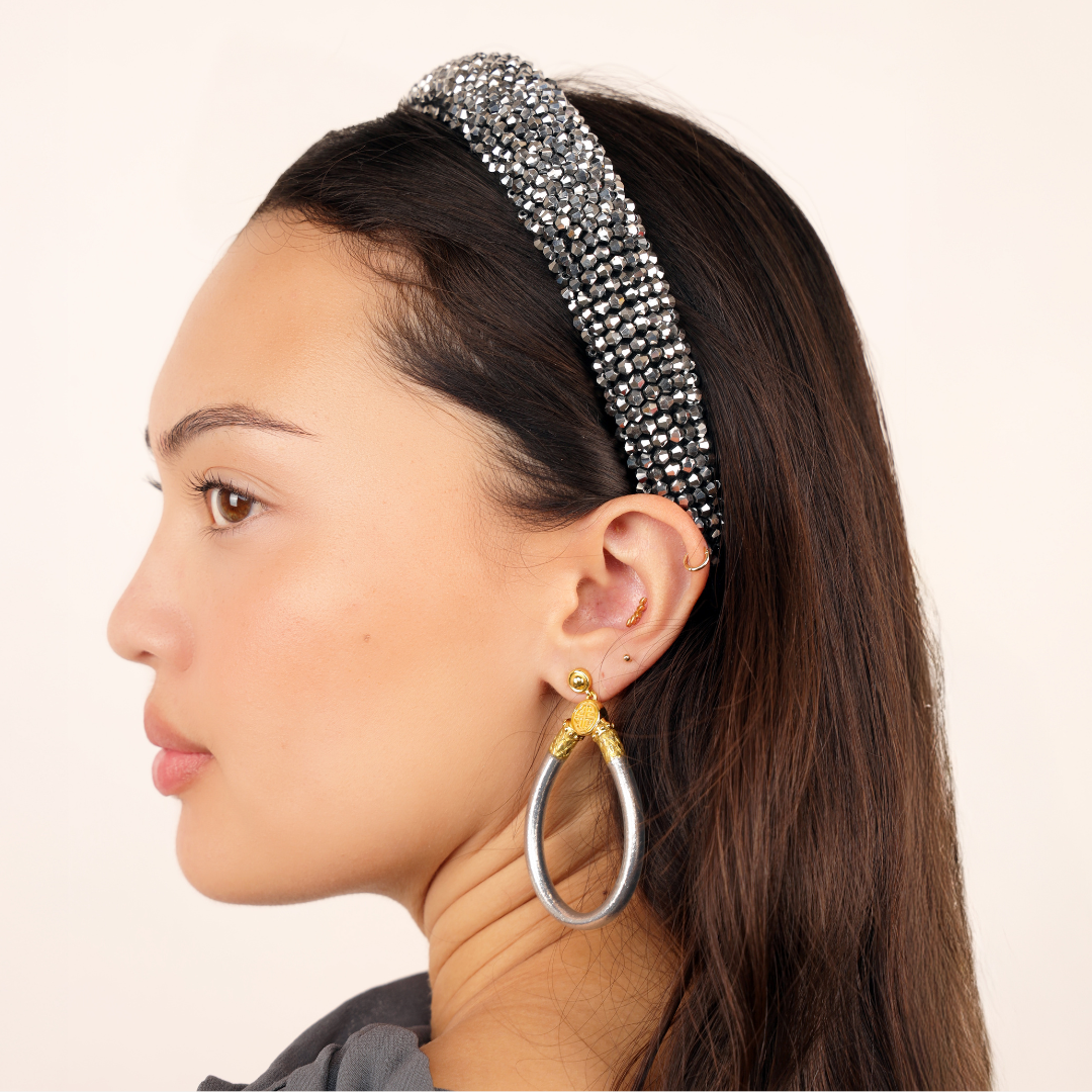 Daria Headband - Gunmetal
