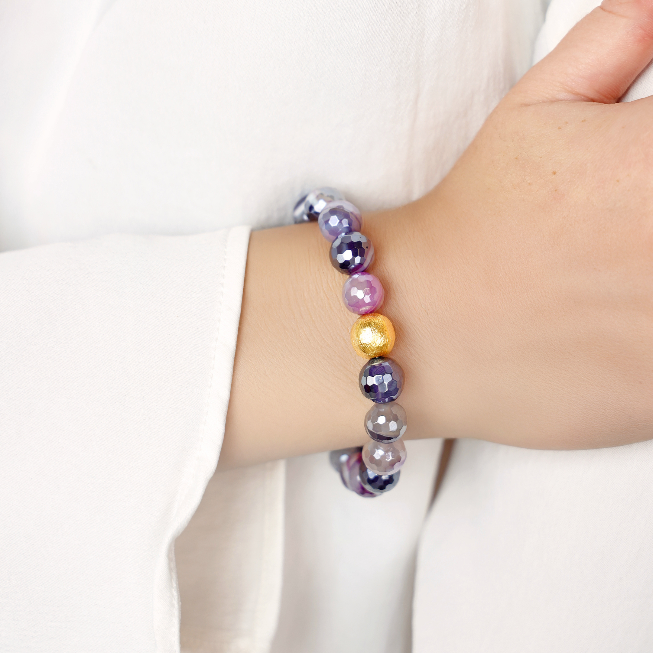 a person wearing a bracelet