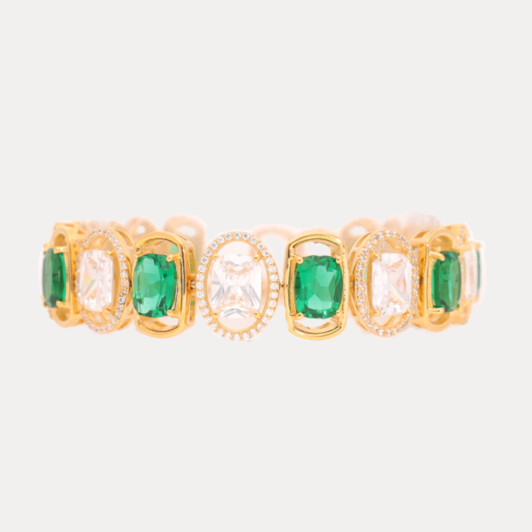 Emerald Victoria Bracelet | BuDhaGirl