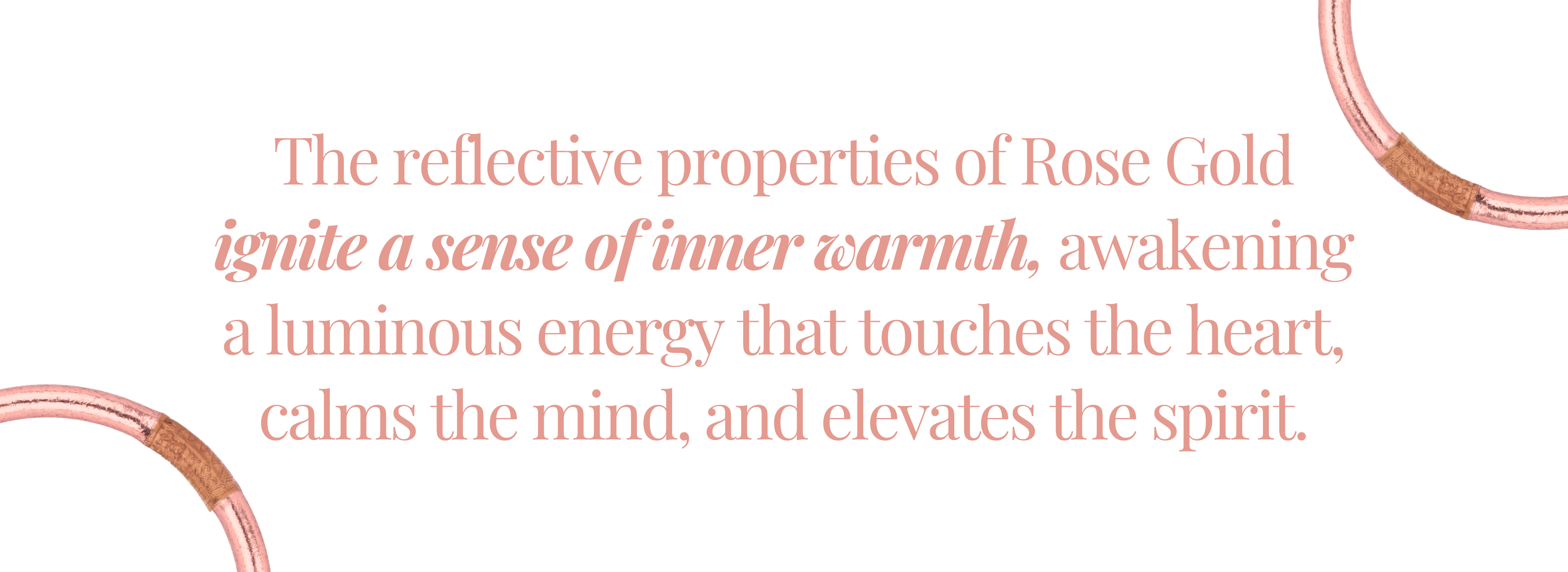 Evolution Stack Rose Gold | BuDhaGirl