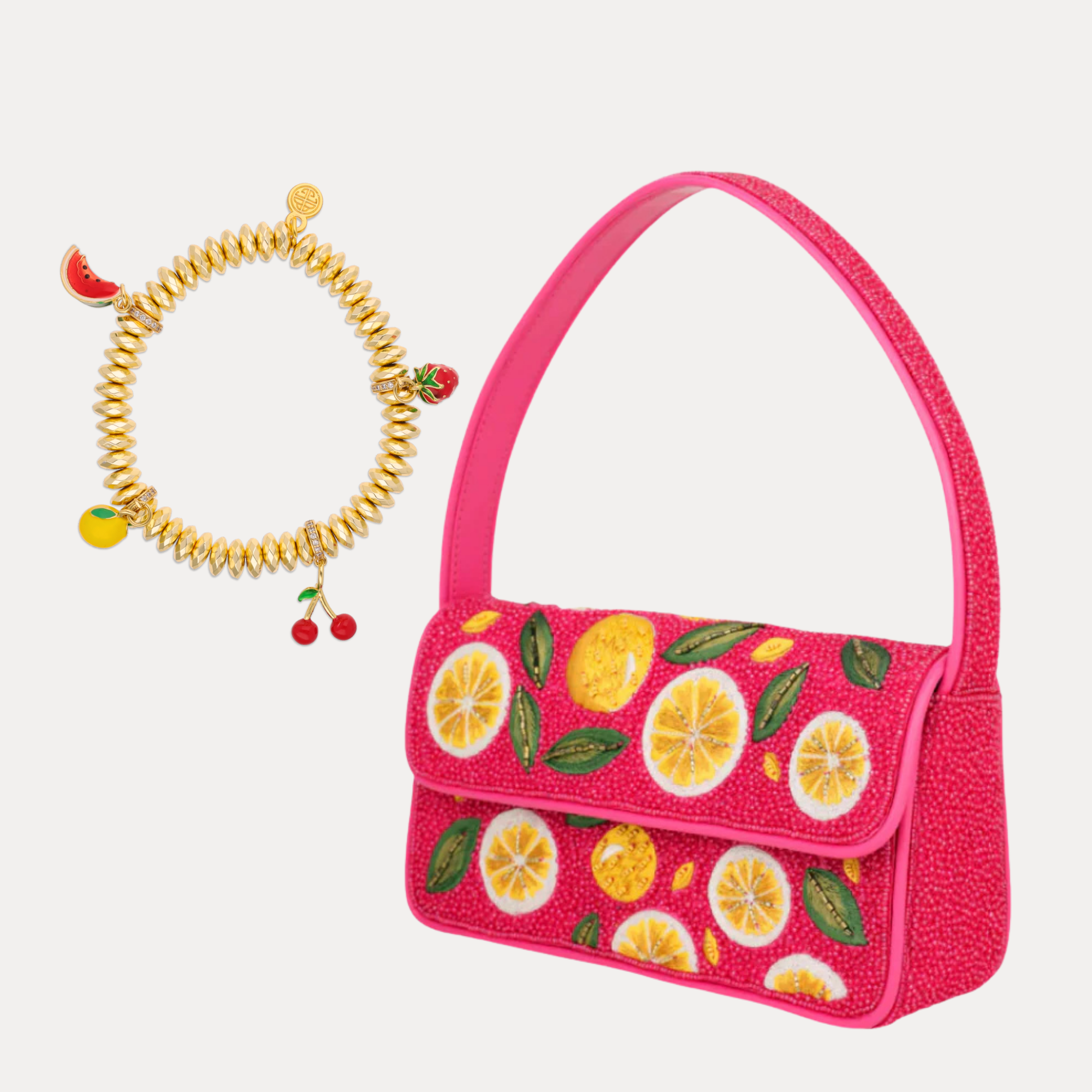 Farmer's Market Bracelet + Chica Limon Handbag