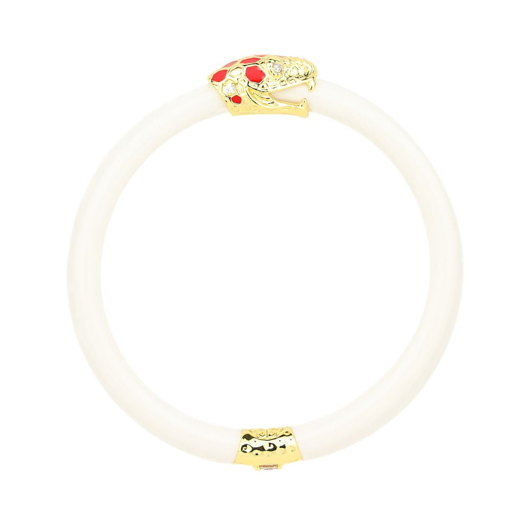 Fauna Lion All Weather Bangle - Black