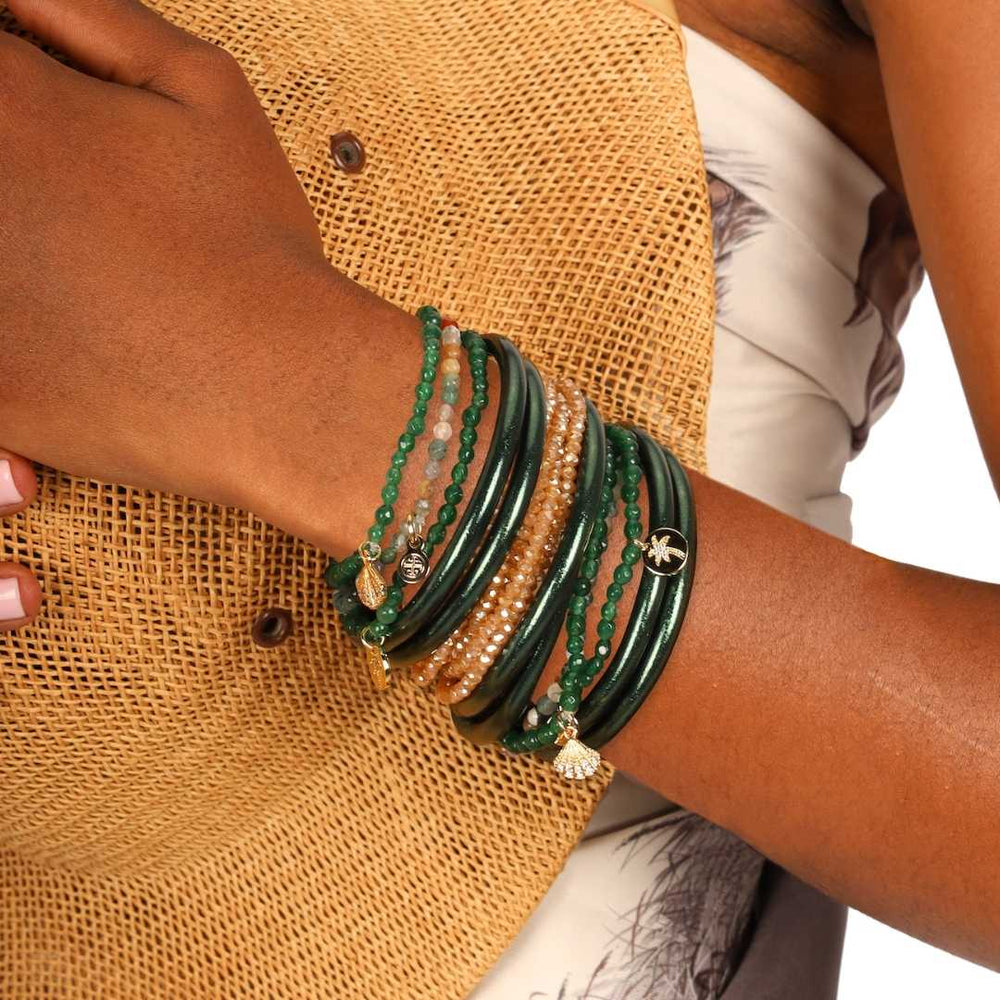 (BuDhaGirl) All Weather Bangles-Frond main image 0