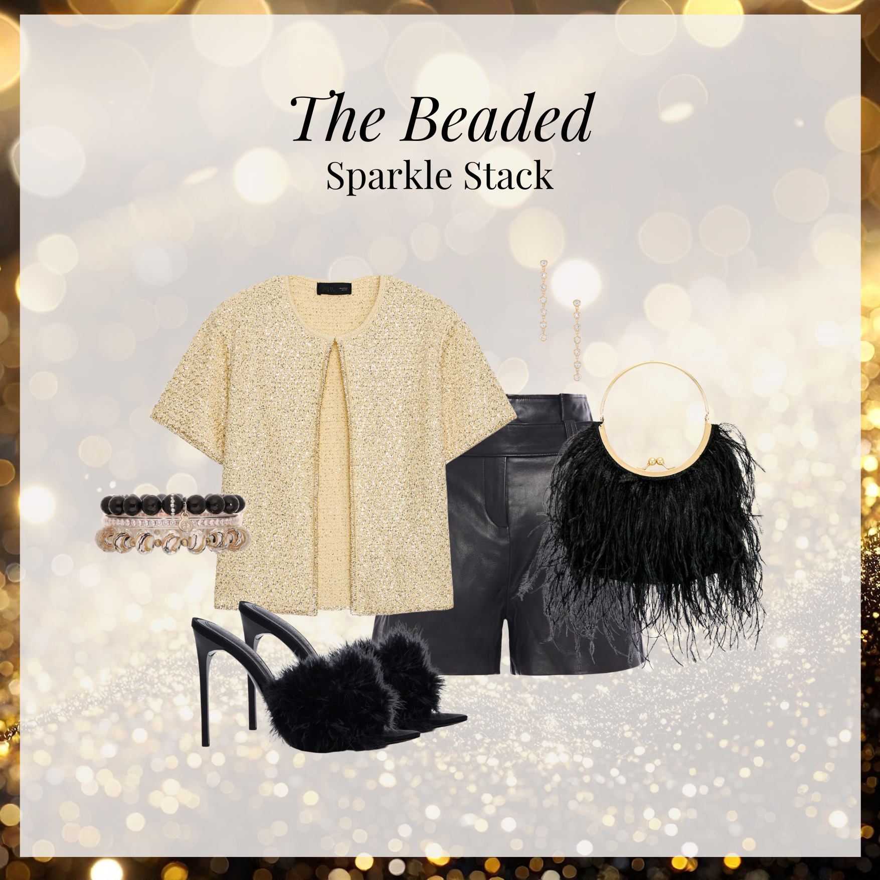 Holiday Sparkle Stacks | Bangle Bracelets | BuDhaGirl