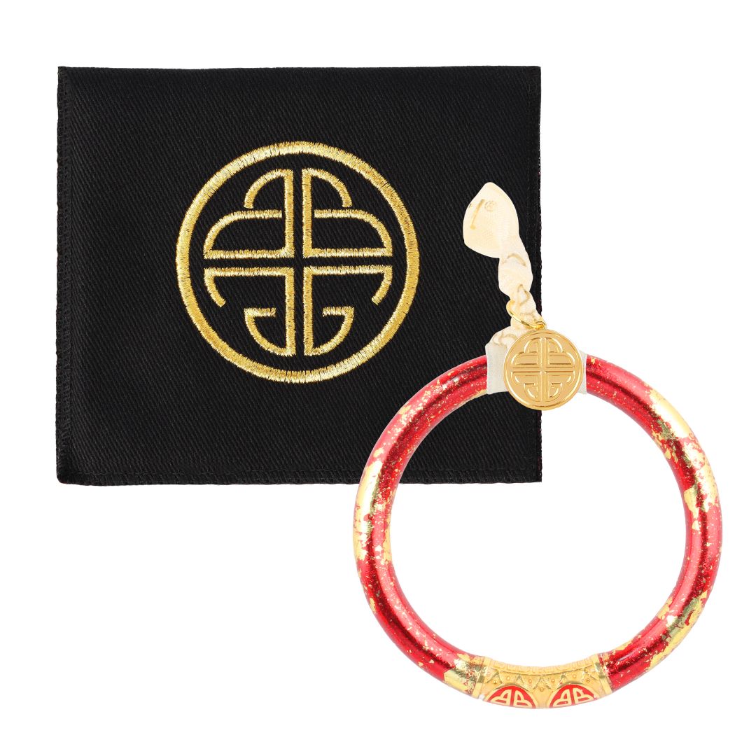 KOI Rouge Tzubbie All Weather Bangle | Single Bangle | Luxuriously Red