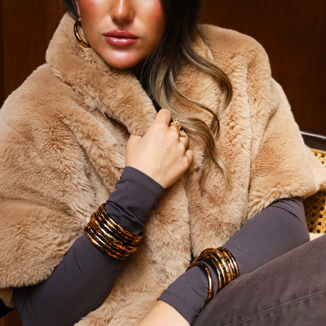KOI Leopard All Weather Bangles | BuDhaGirl