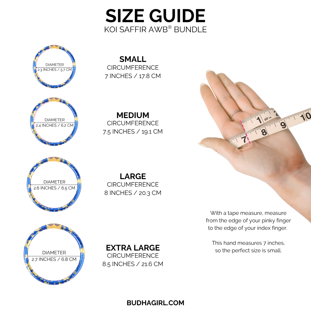 KOI Saffir All Weather Bangles Bundle | Bangles, Bracelets, Jewelry | BuDhaGirl