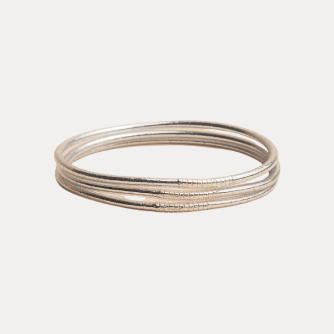 Kumali Thin Bracelet - Silver