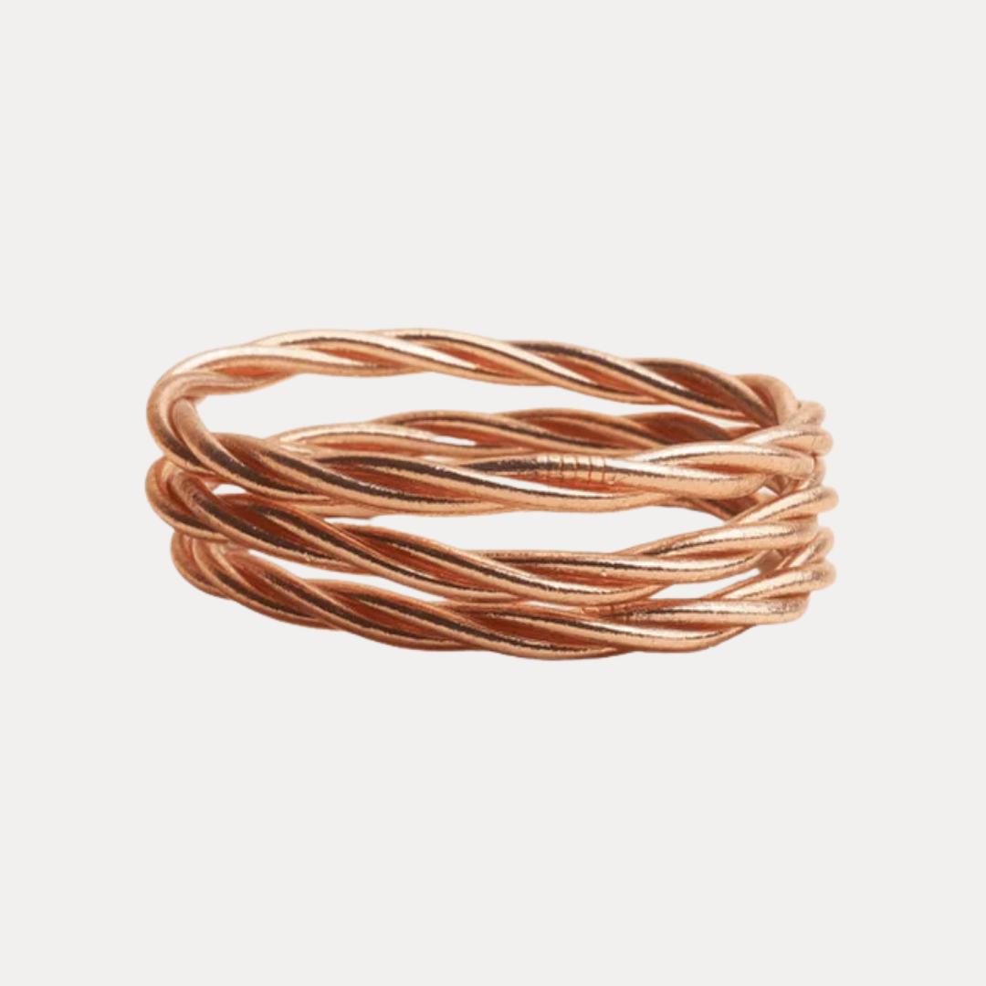 Kumali Twisted Bracelet - Champagne