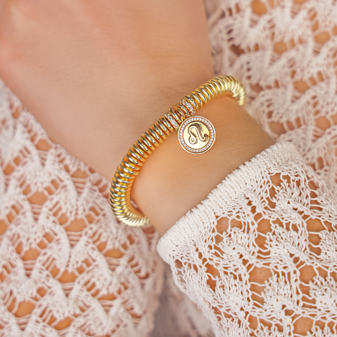 Leo Zodiac Charm Bracelet