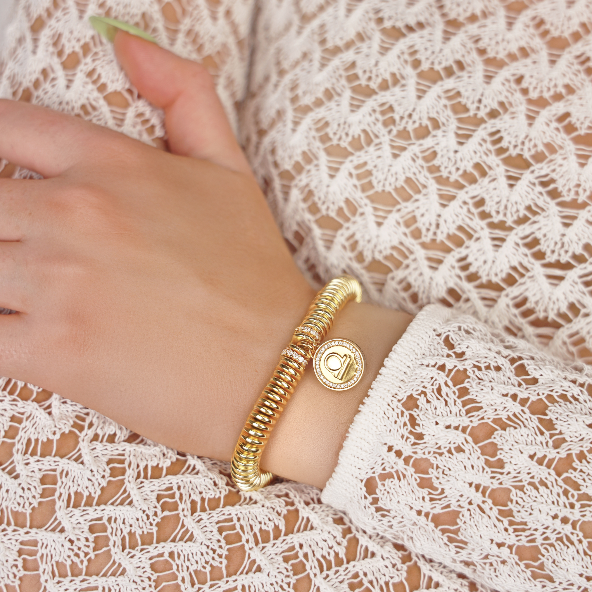 Libra Zodiac Charm Bracelet