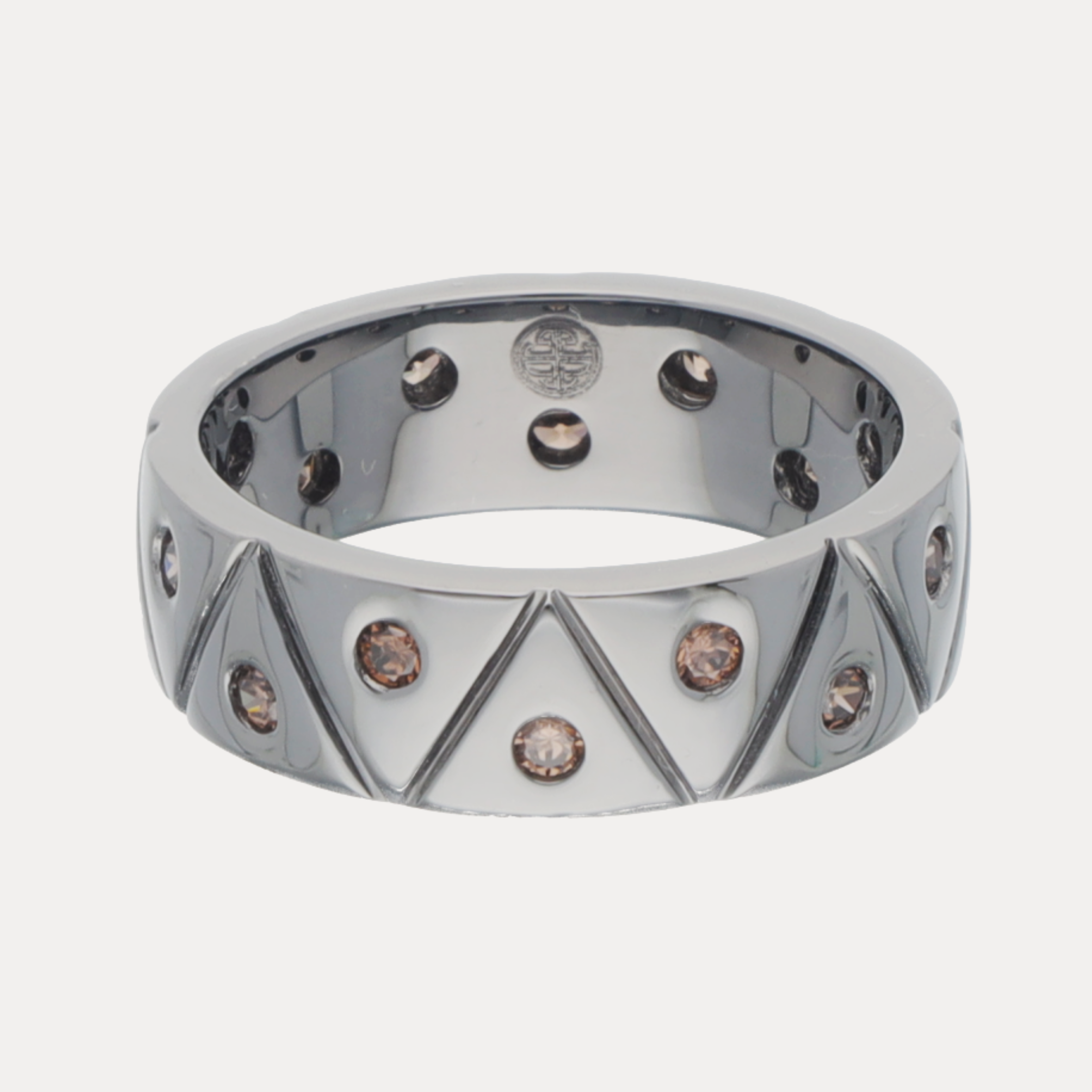 Light Serenity Ring - Gunmetal