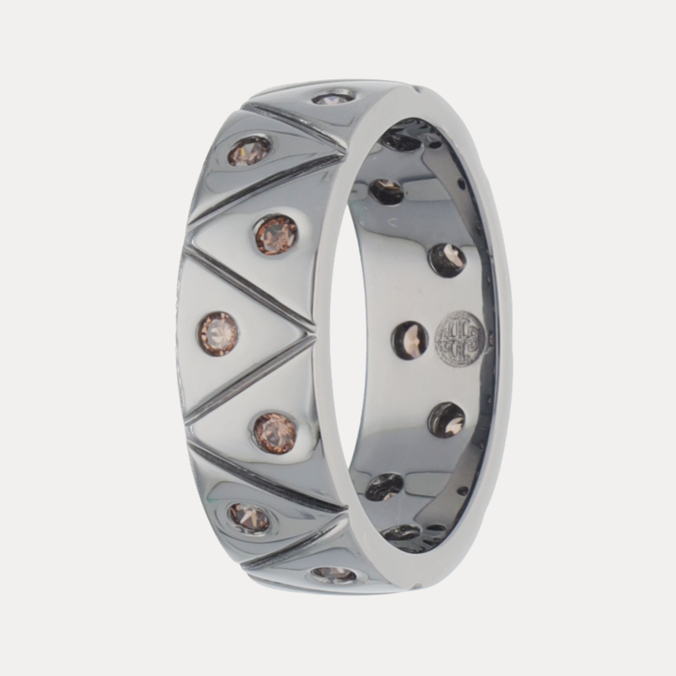Light Serenity Ring - Gunmetal