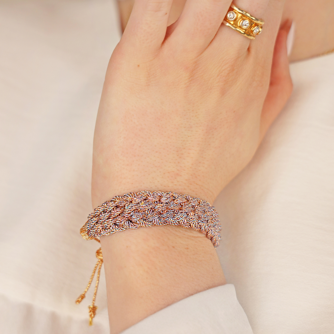 Lila Double Bailey Bracelet