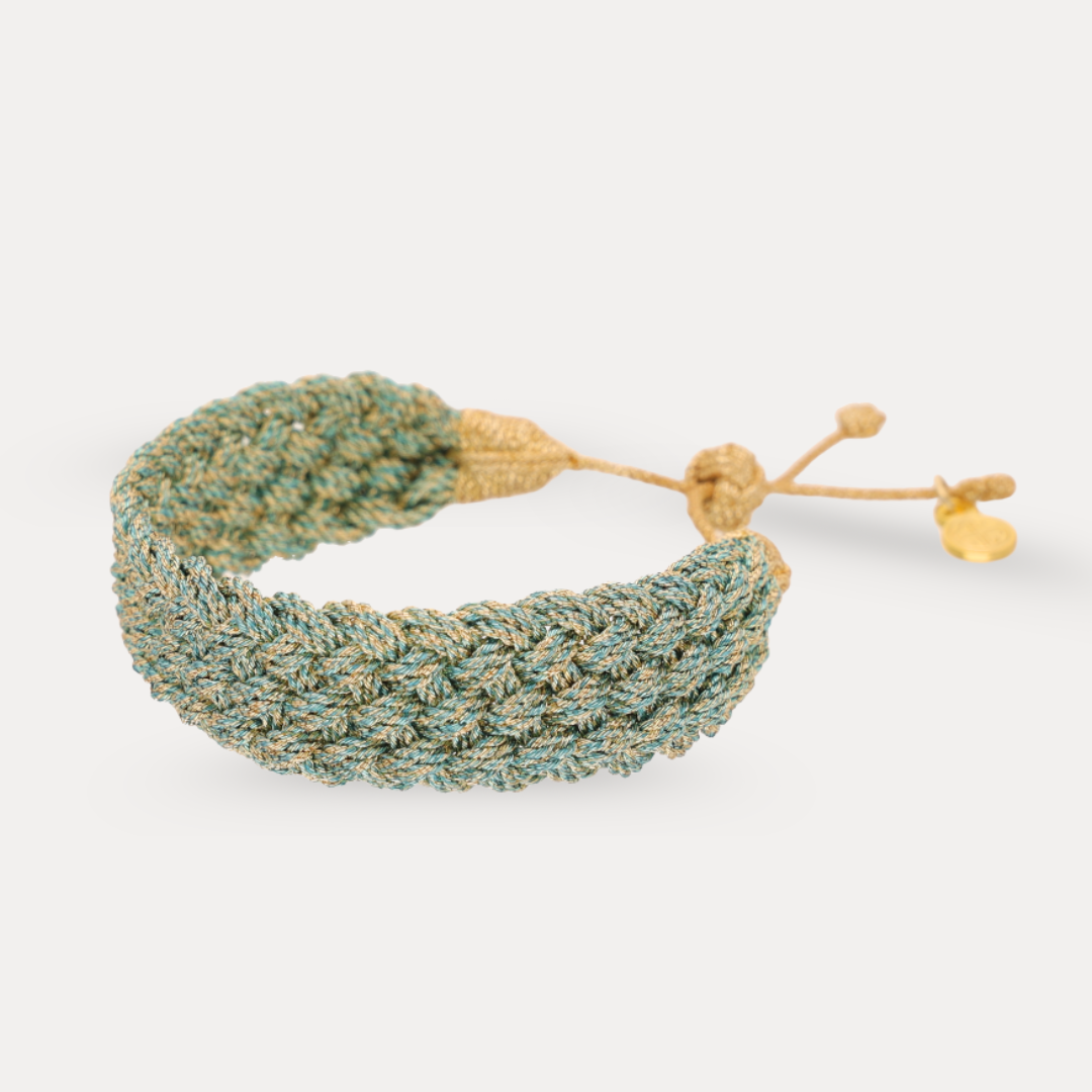 Mint Double Bailey Bracelet