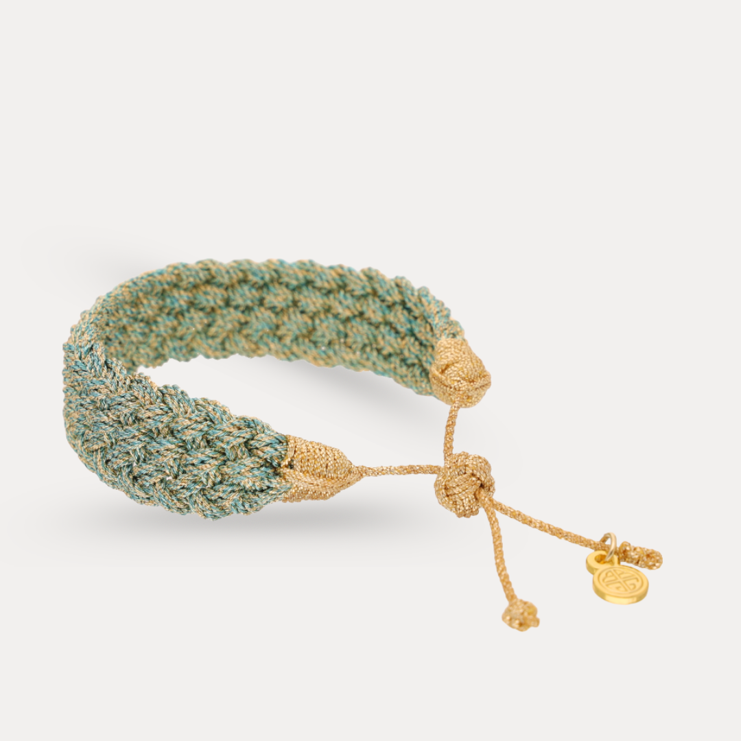 Mint Double Bailey Bracelet
