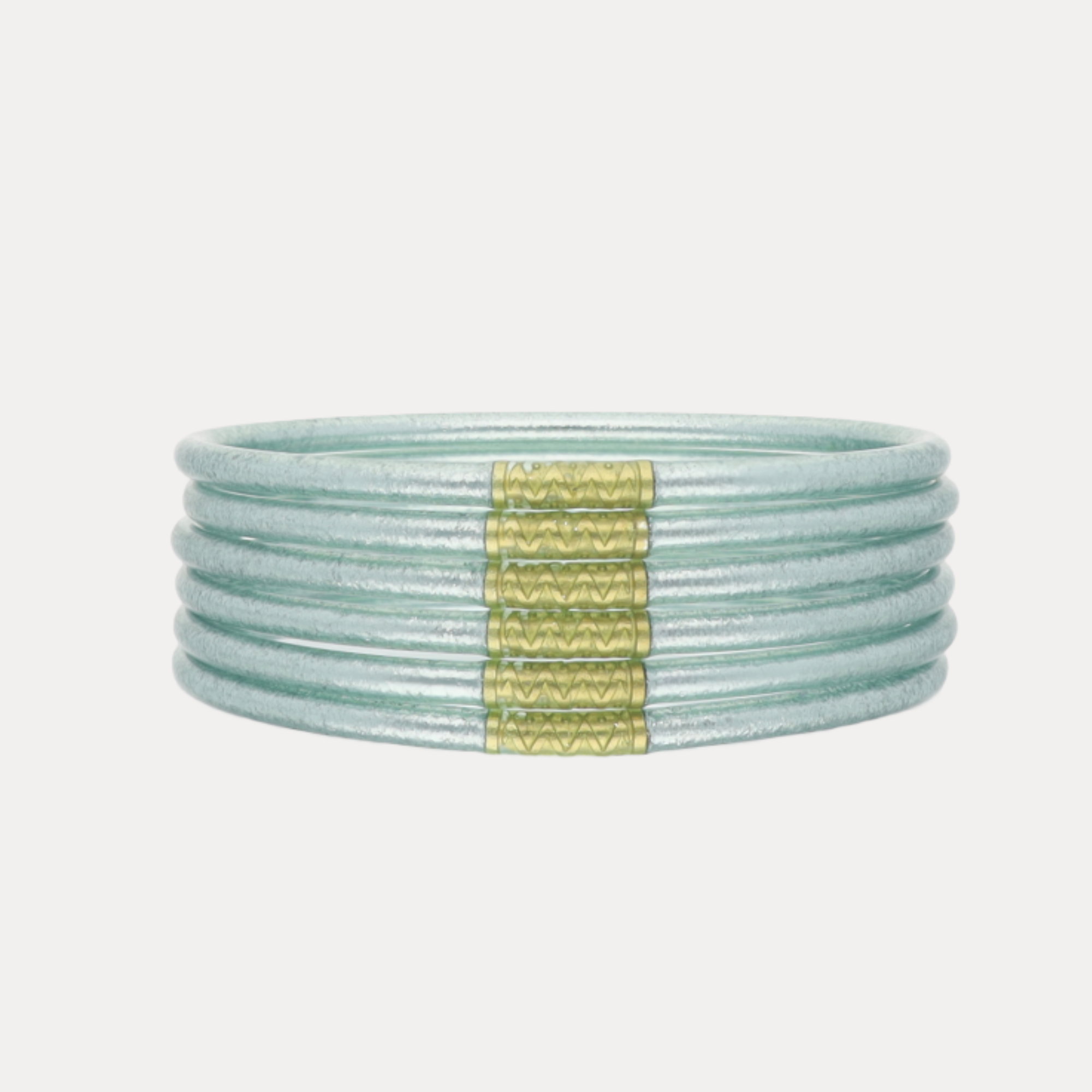 Mint Lumine All Weather Bangles® (Set of 6)