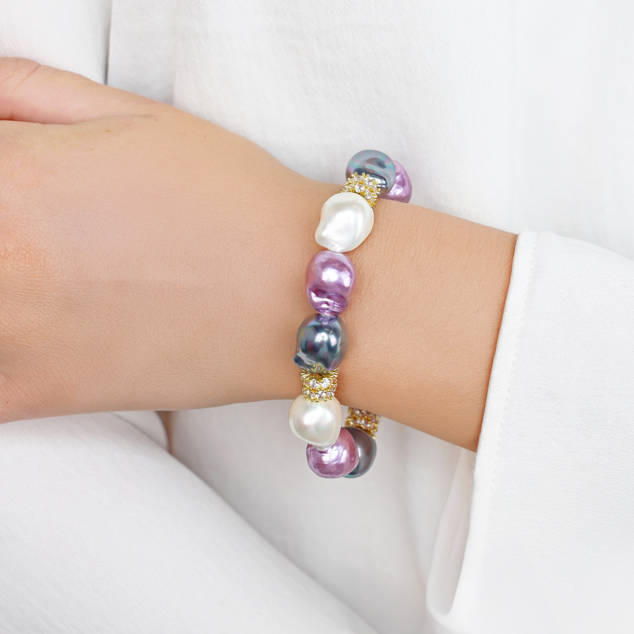 a person wearing a bracelet