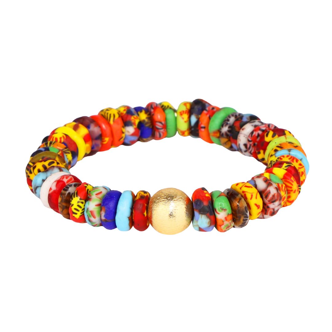 Multi Zendaya African Beaded Bracelets | BuDhaGirl