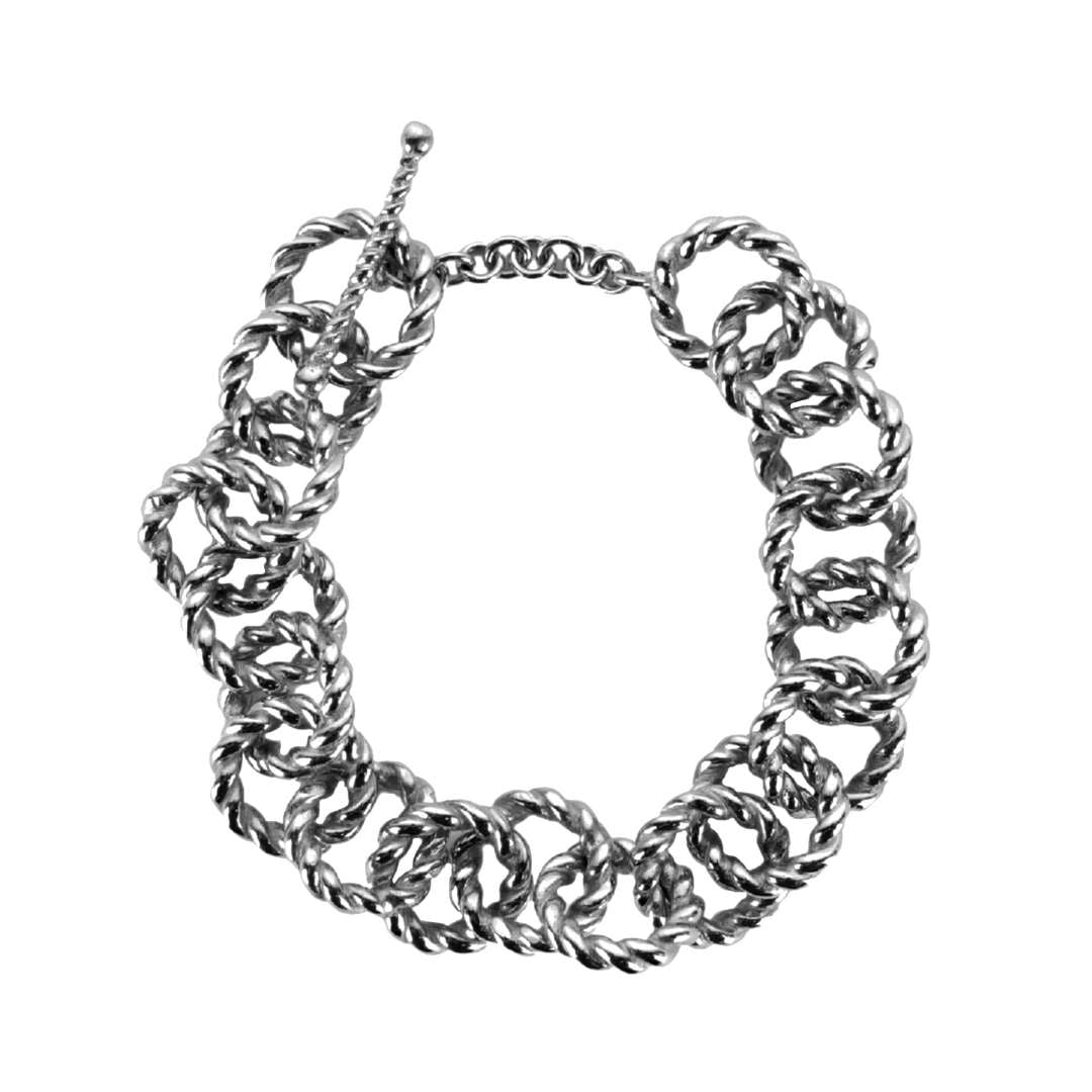 Men's Graphite Chain Bracelet - Odeon | BuDhaHomme by BuDhaGirl