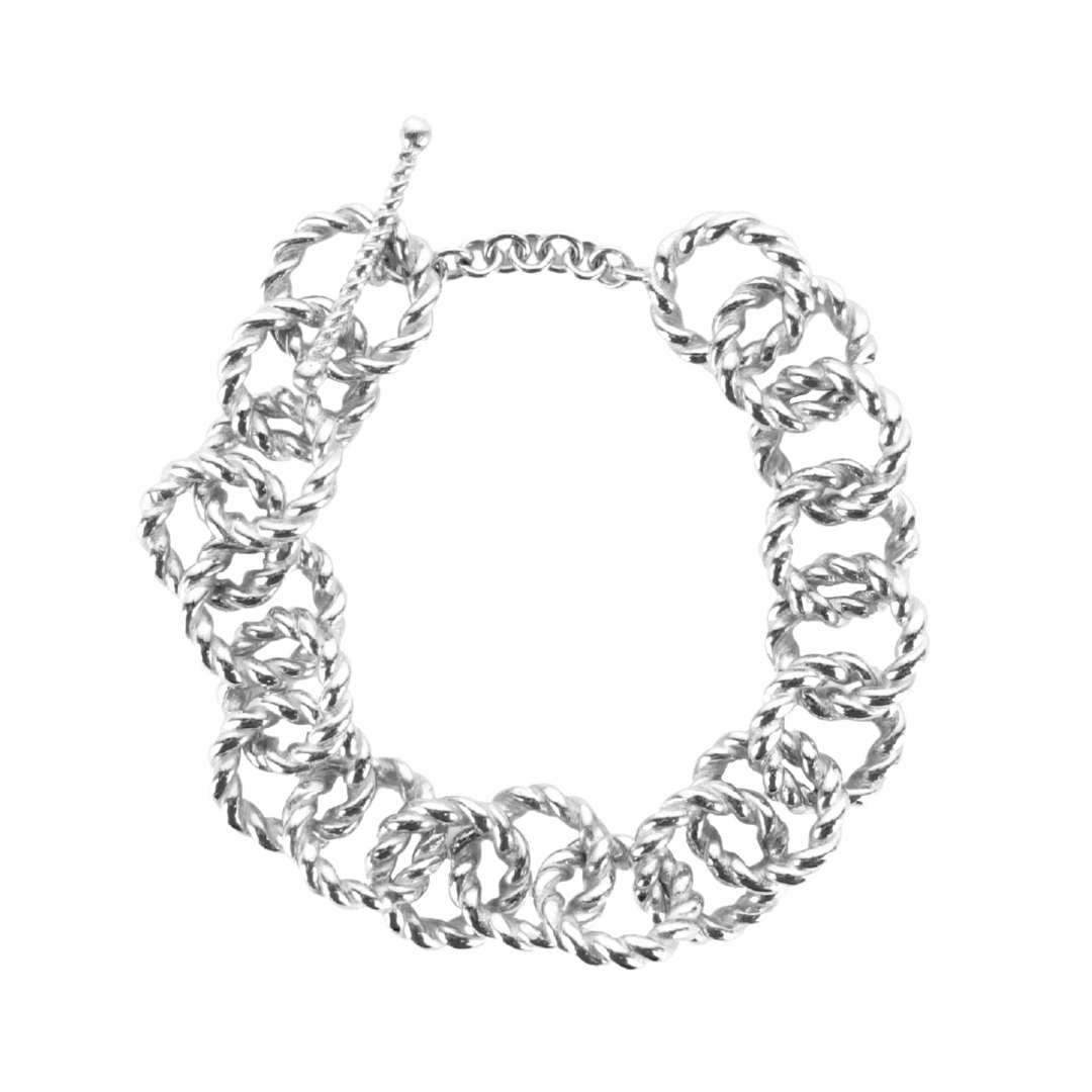 Men's Silver Chain Bracelet - Odeon | BuDhaHomme by BuDhaGirl