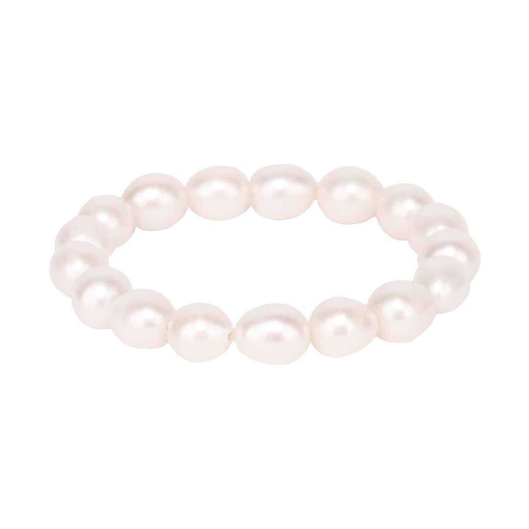 Ivory/White Pearl Bracelet for Men | BuDhaHomme by BuDhaGirl