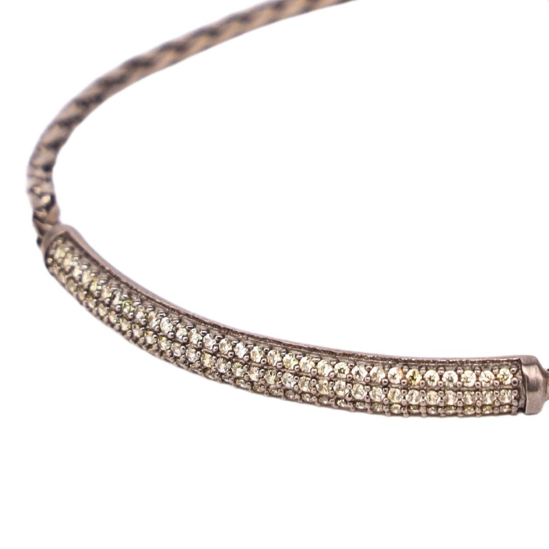 Peridot Brad Birthstone Bracelet For Men | BuDhaHomme by BuDhaGirl