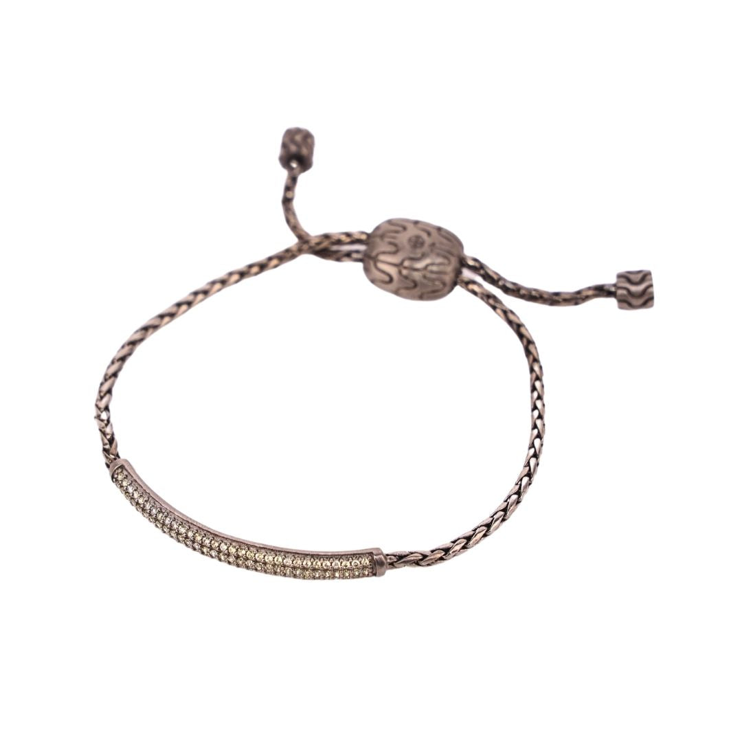 Peridot Brad Birthstone Bracelet For Men | BuDhaHomme by BuDhaGirl