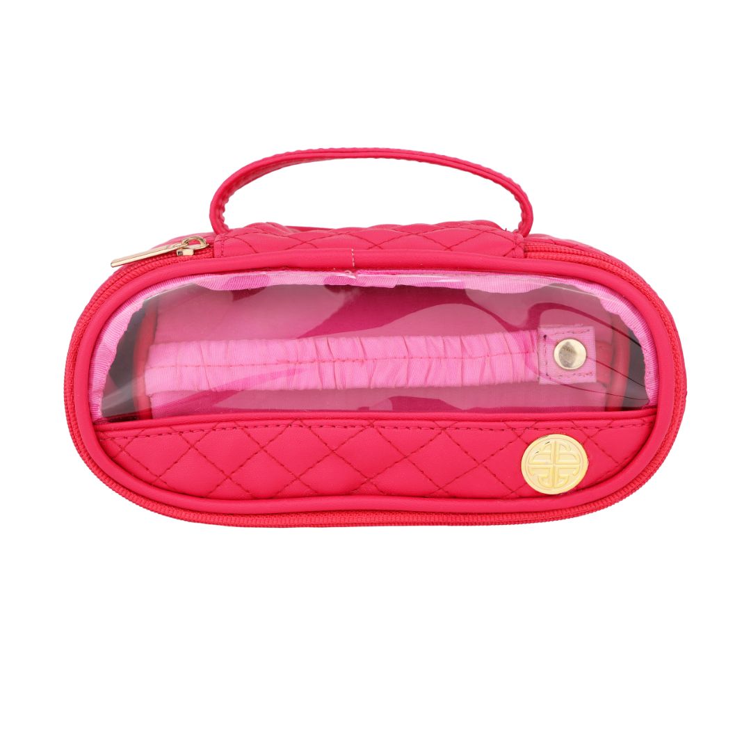 Pink Travel Storage Case For Bangle Bracelets | BuDhaGirl