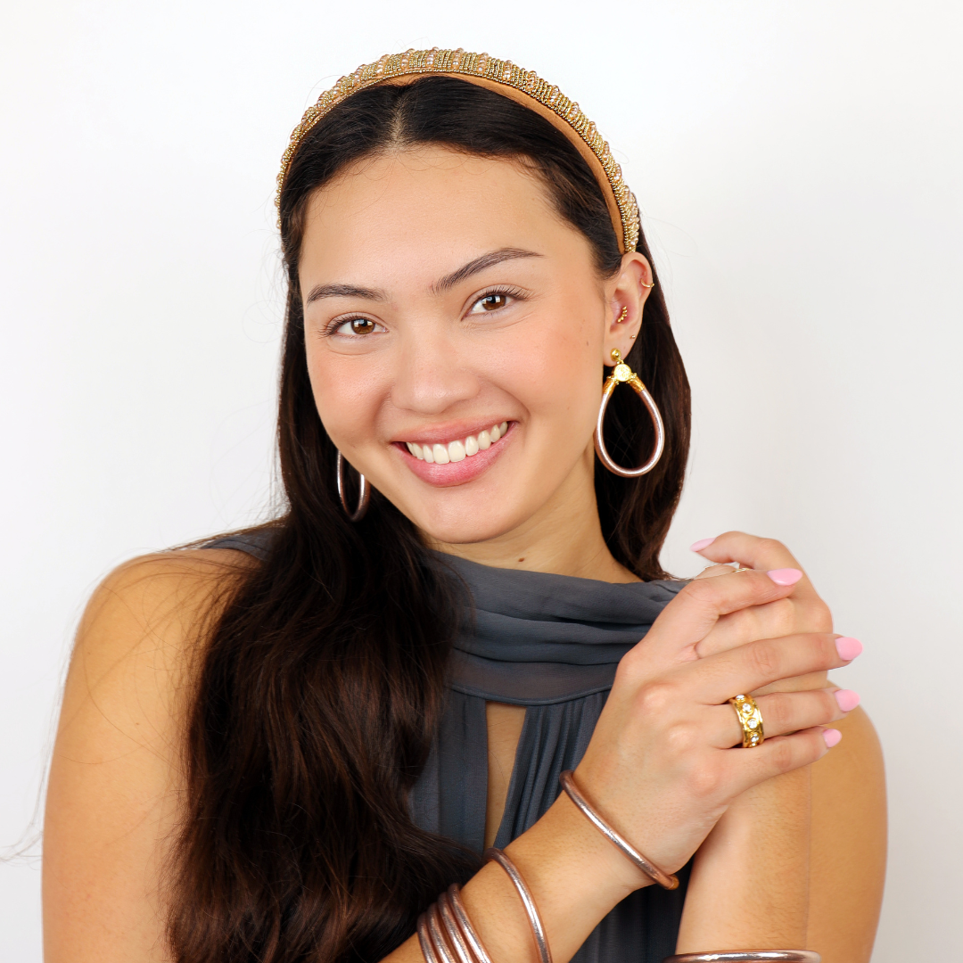 Plaza Duo Headbands - Gold