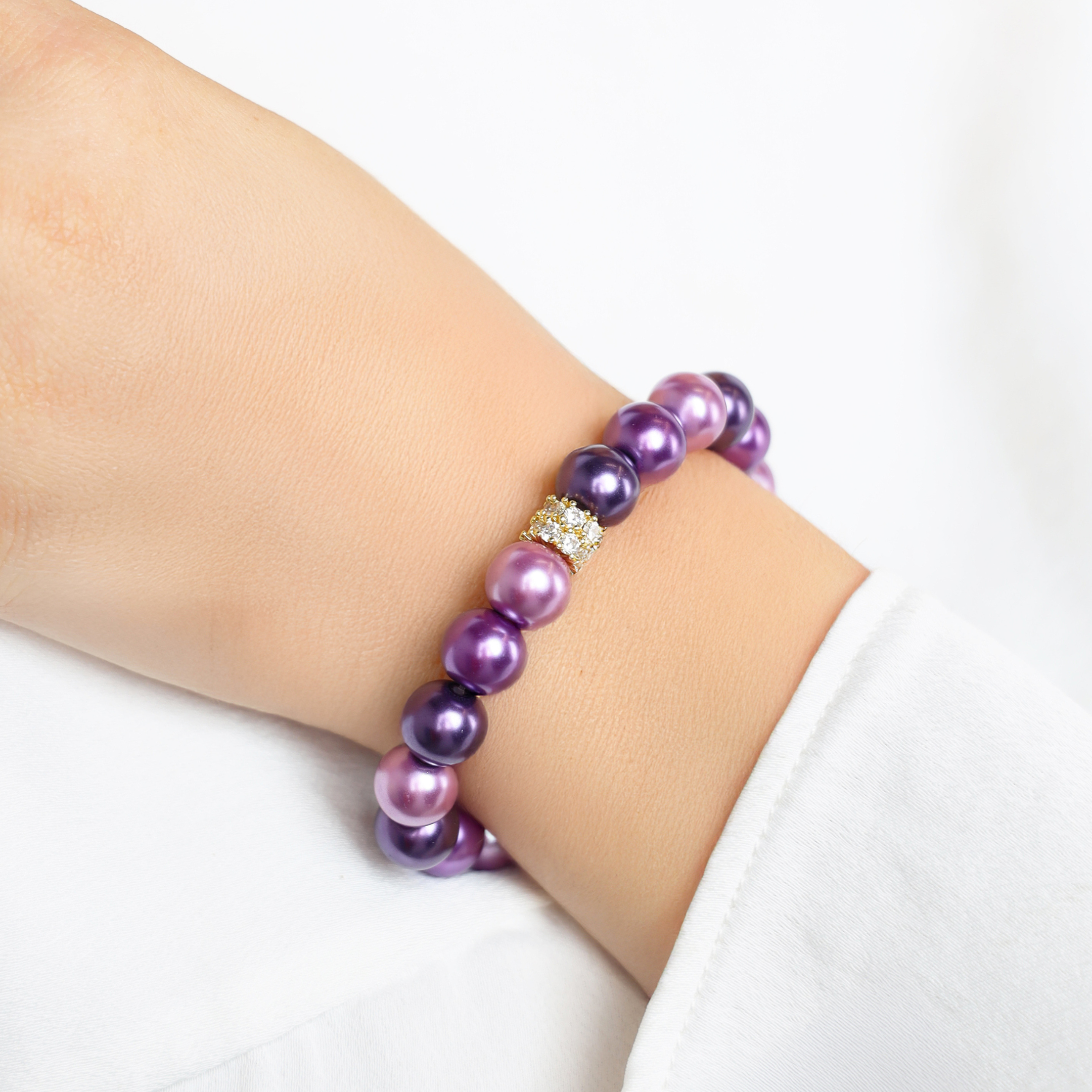 a bracelet on a wrist