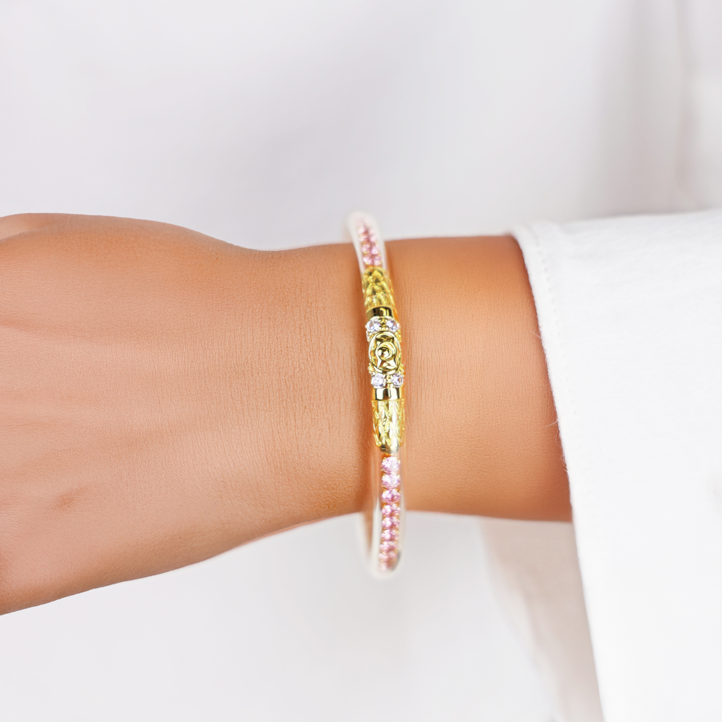 Queen All Weather Bangle® (AWB®) - Pink Petal