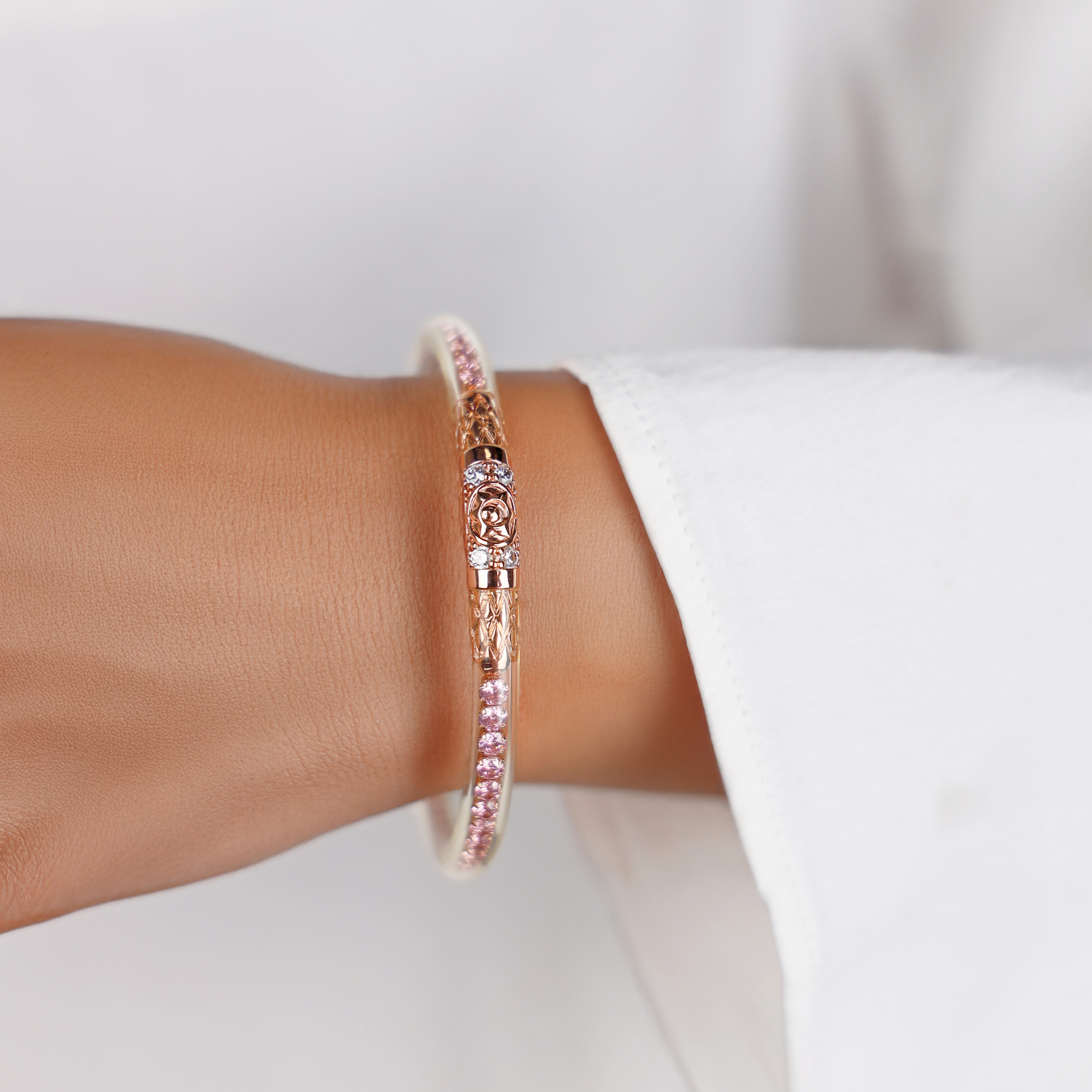 Queen All Weather Bangle® (AWB®) - Pink Petal