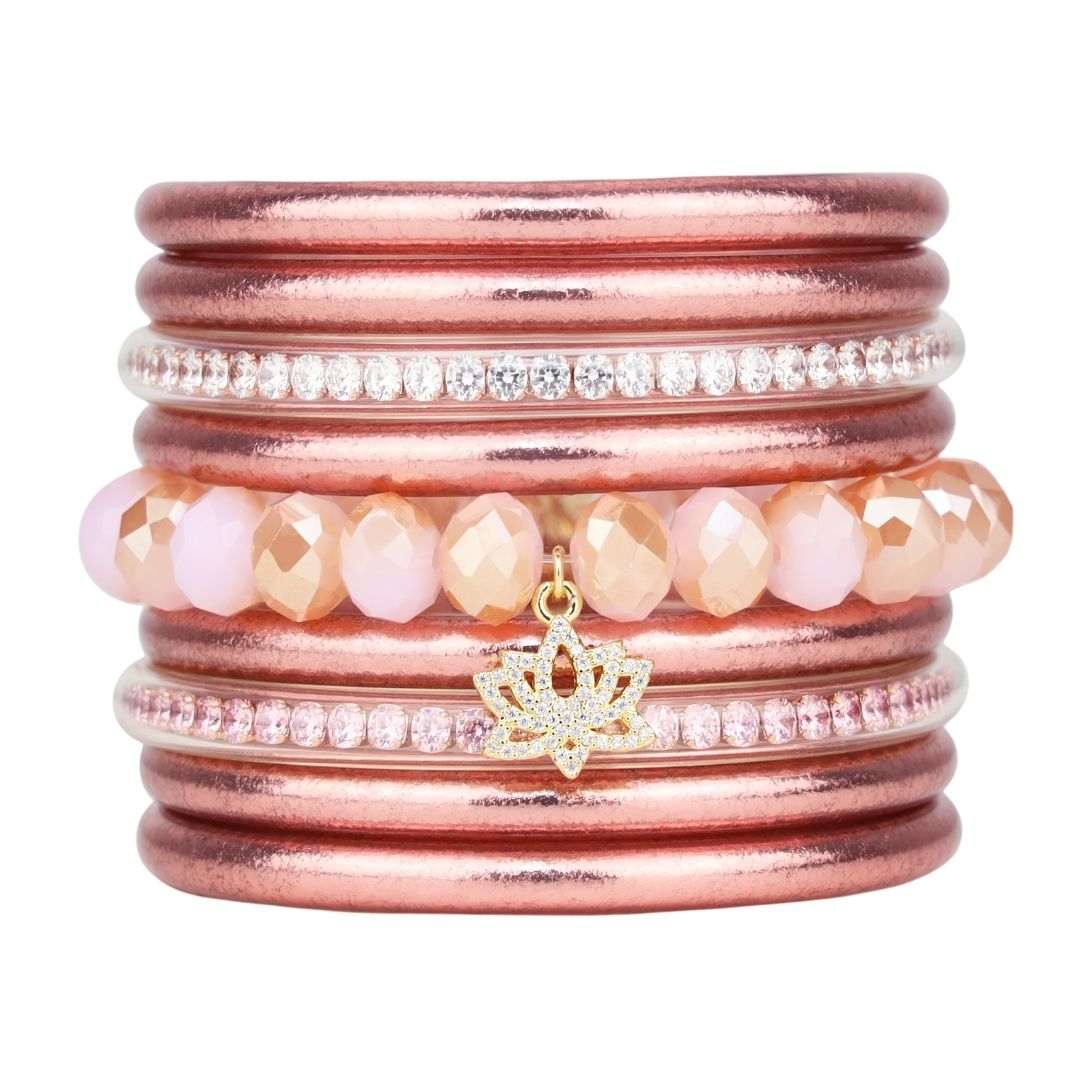 Evolution Stack of 6 - Rose Gold | BuDhaGirl