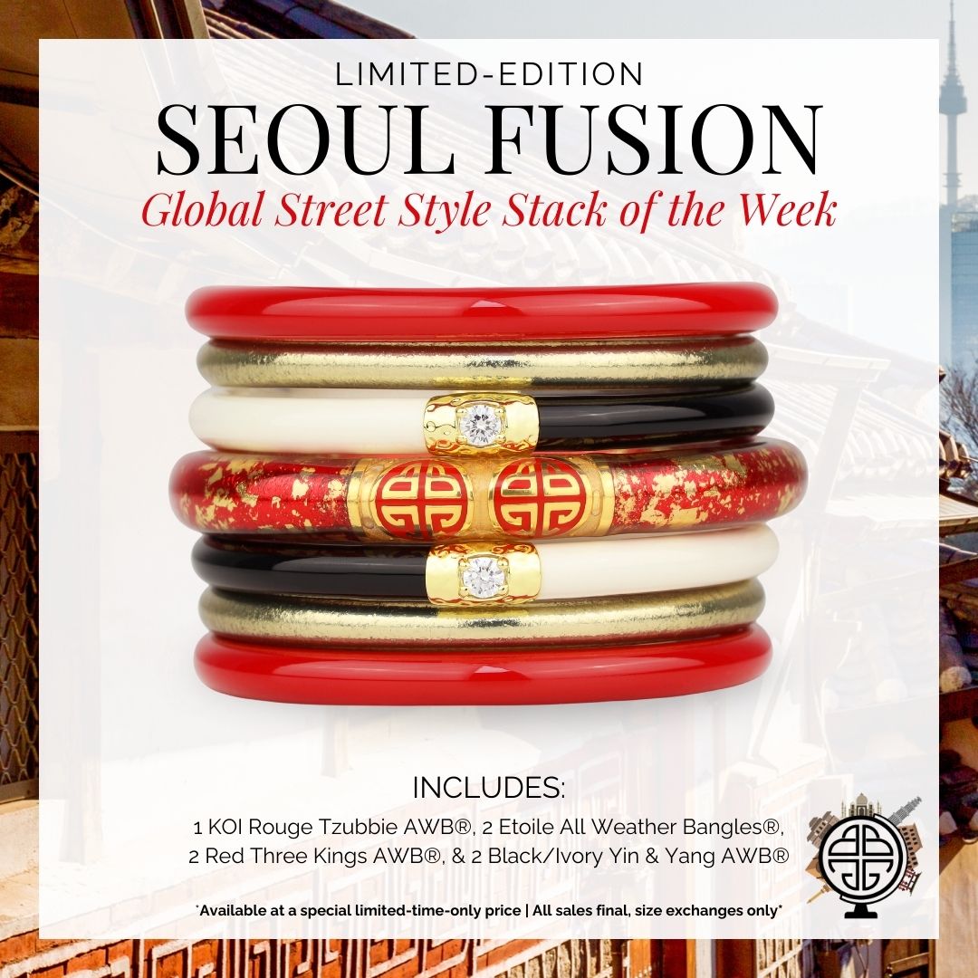 12.17.1067.234.S7,12.17.1067.234.M7,12.17.1067.234.L7,12.17.1067.234.XL7, Seoul Fusion Bangle Bracelet Stack of the Week | BuDhaGirl