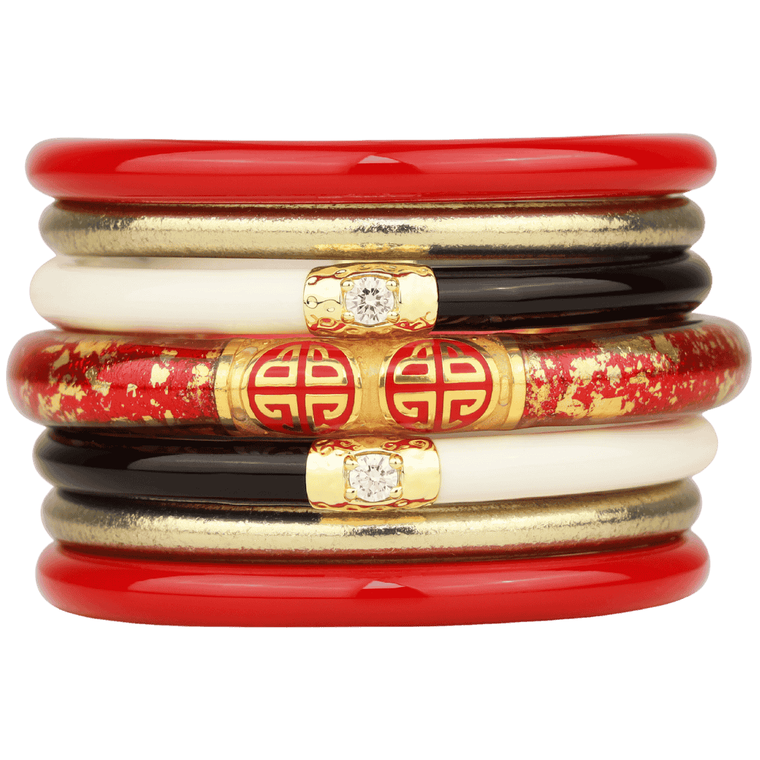 Seoul Fusion Bangle Bracelet Stack of the Week | BuDhaGirl