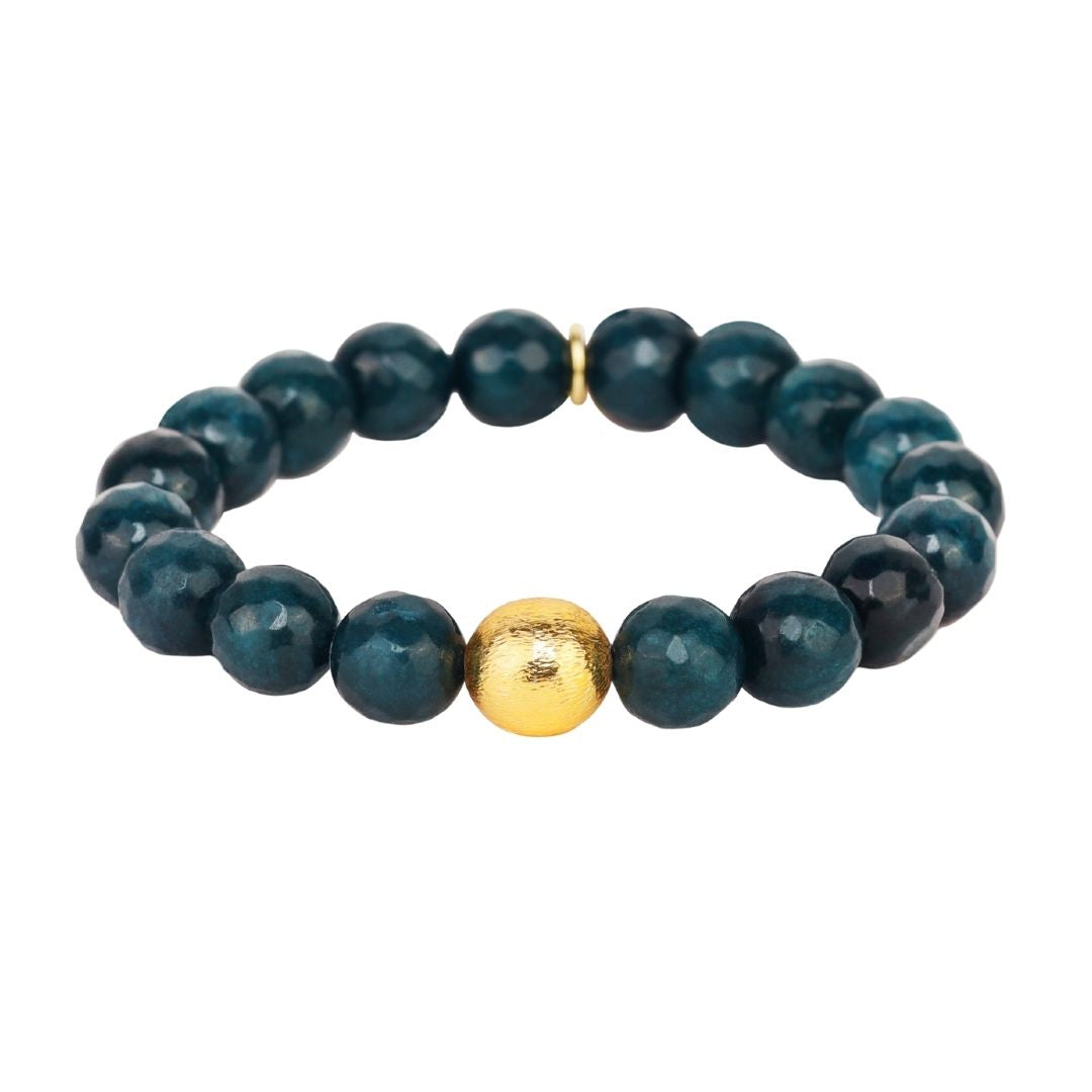 Teal Bianca Beaded Bracelet For Women | BuDhaGirl