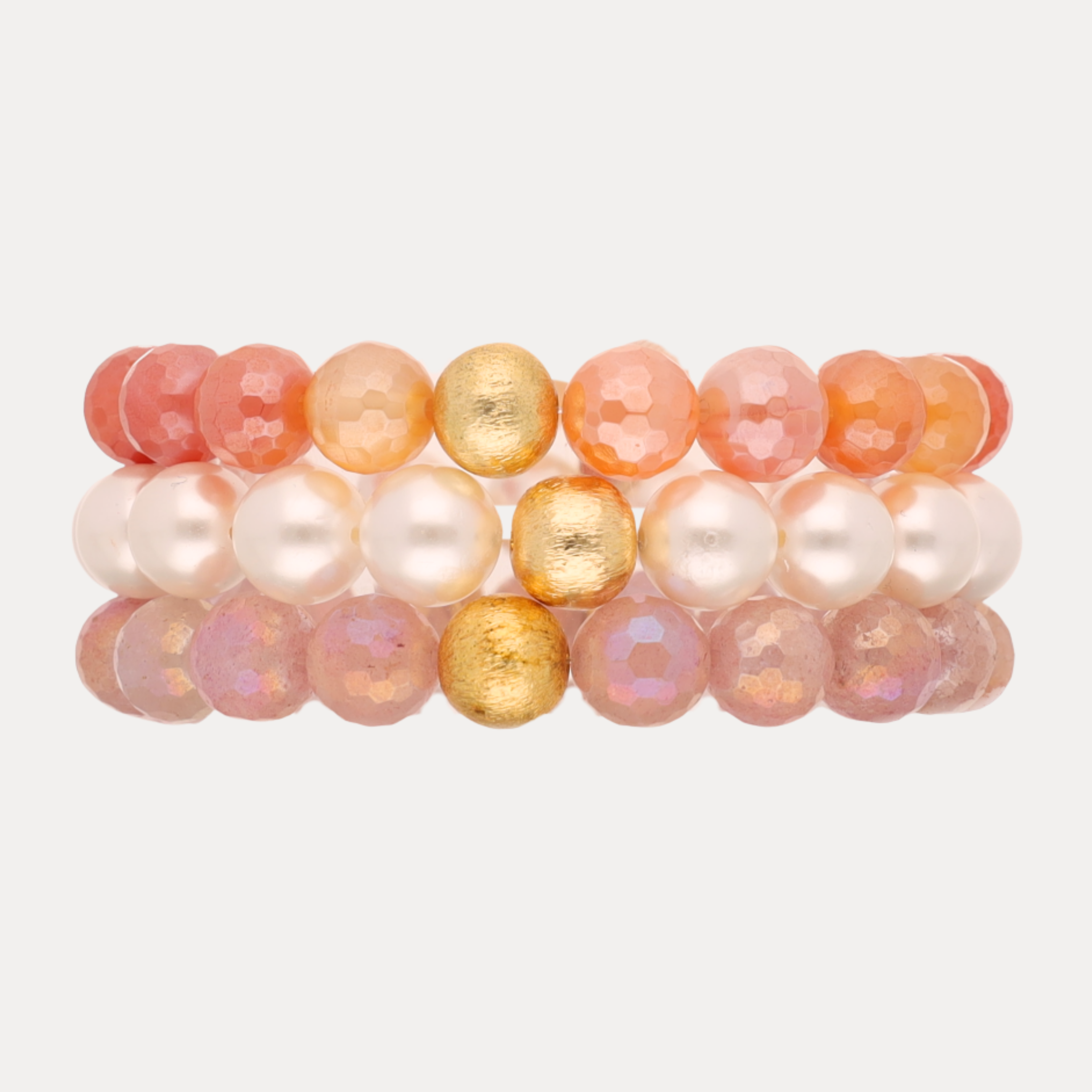 The Dawn's Glow Beaded Stack
