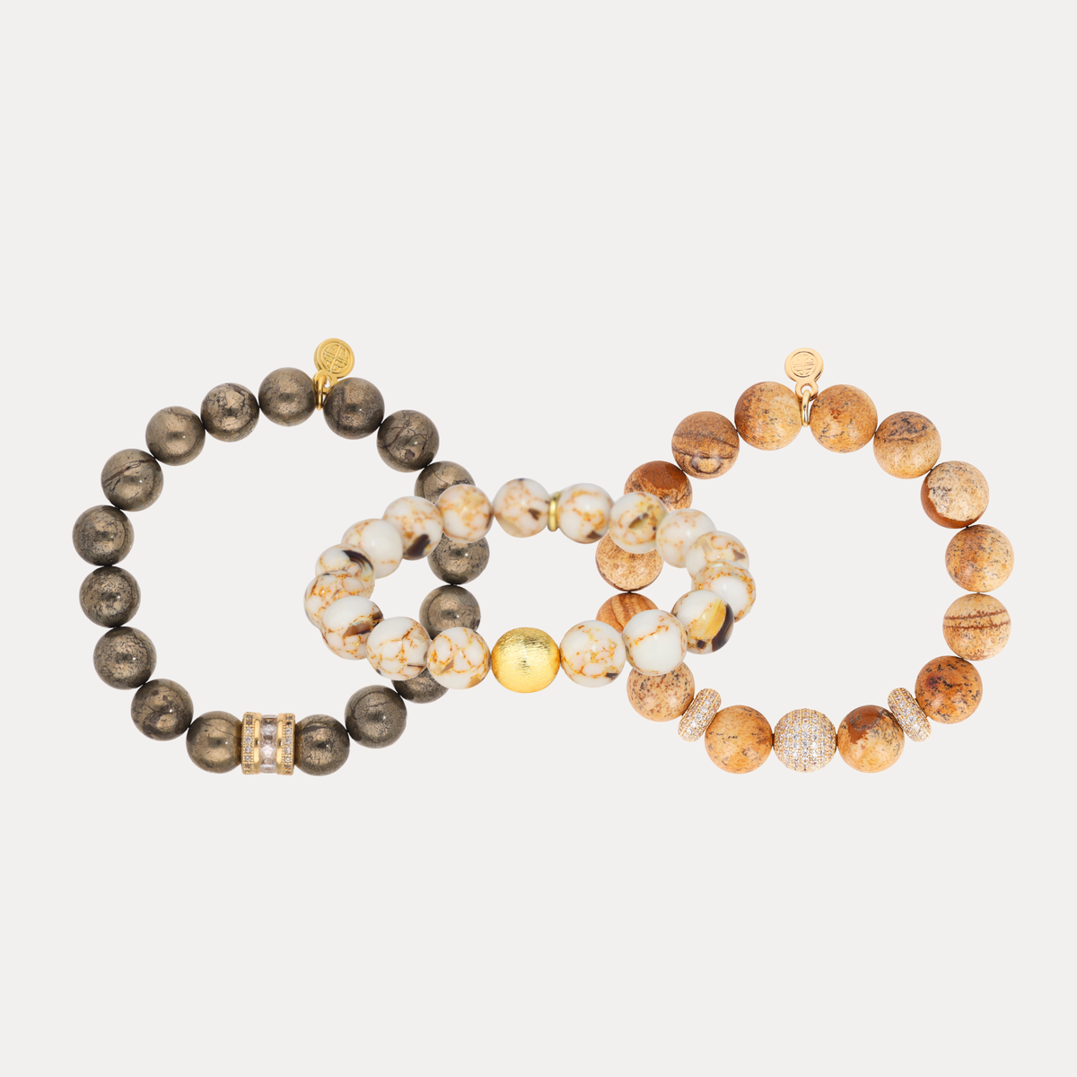 El conjunto de pulseras de otoño