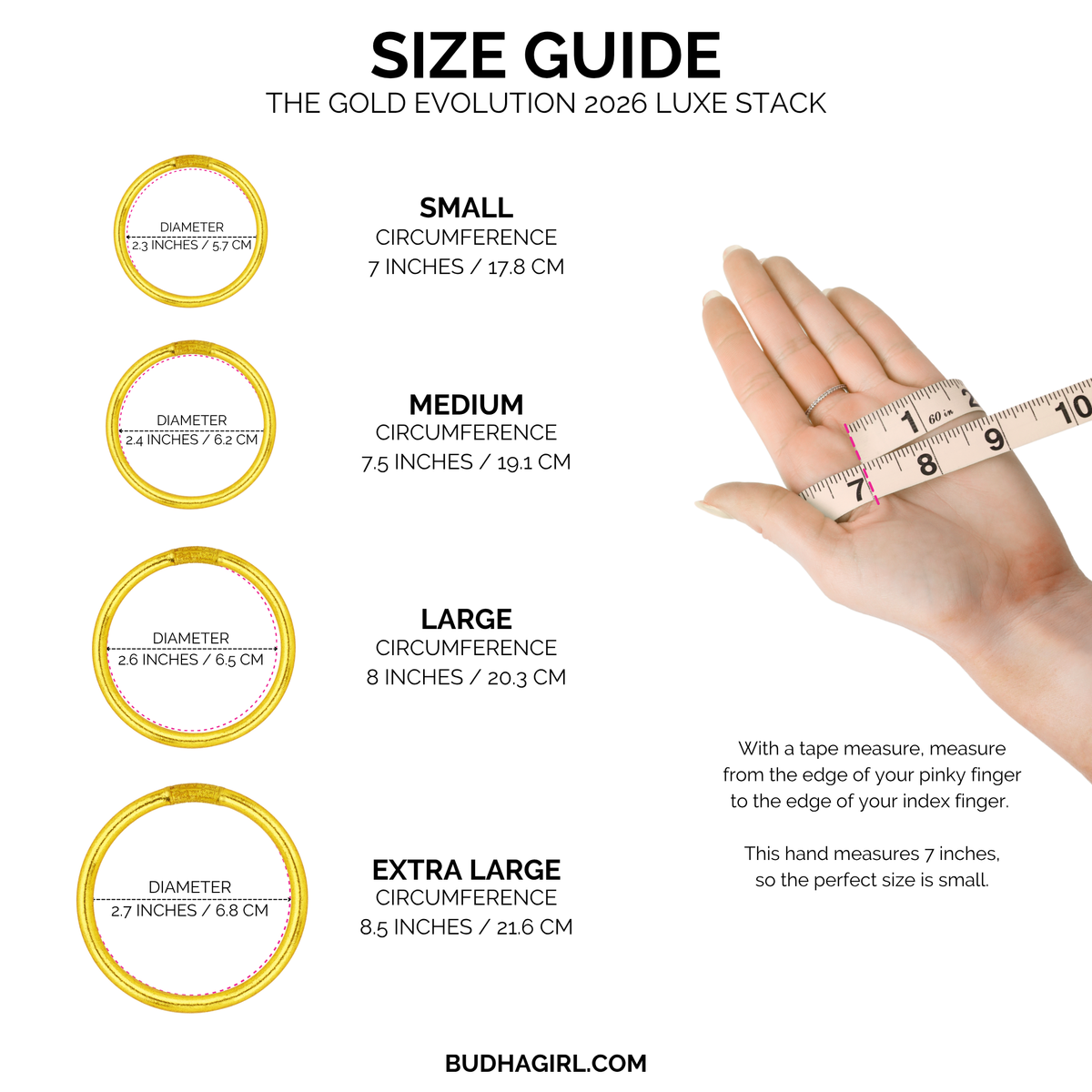 The Gold Evolution 2026 Luxe Bangle Bracelet Stack | BuDhaGirl