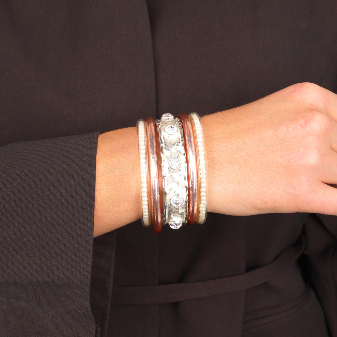 The Zurich Precision Luxe Bangle Bracelet Stack | BuDhaGirl