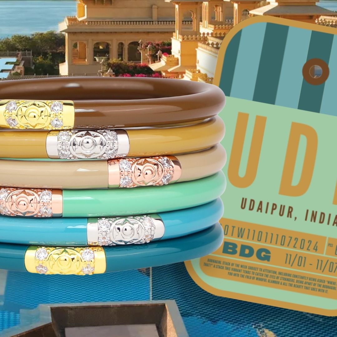 Udaipur India Bangle Bracelet Stack of the Week | BuDhaGirl