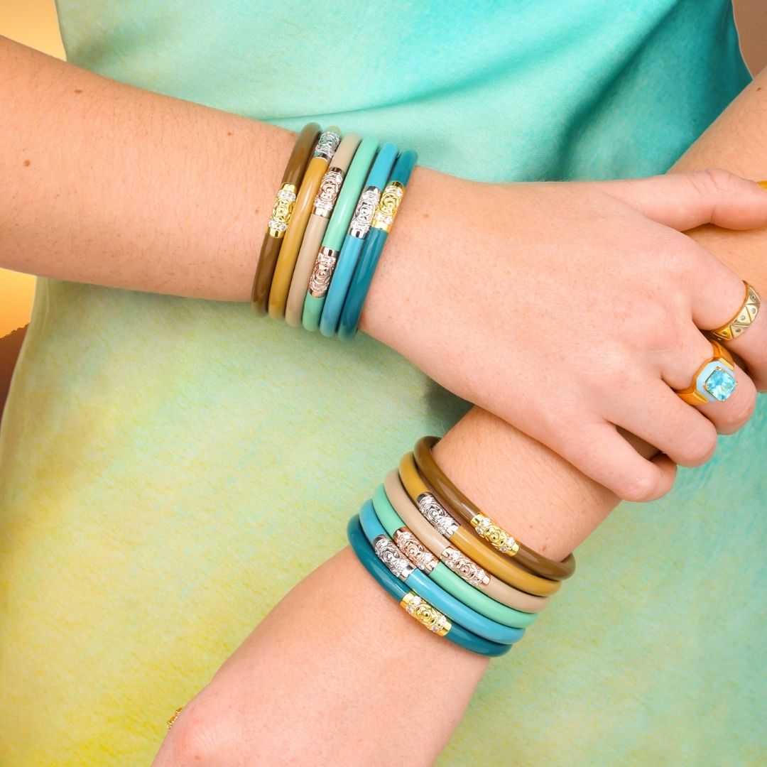 Udaipur India Bangle Bracelet Stack of the Week | BuDhaGirl