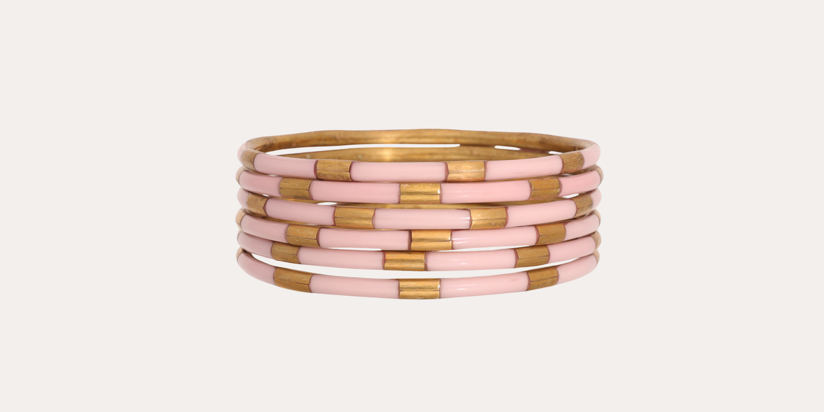 BUDHAGIRL: VEDA BANGLES - WASABI main image 1