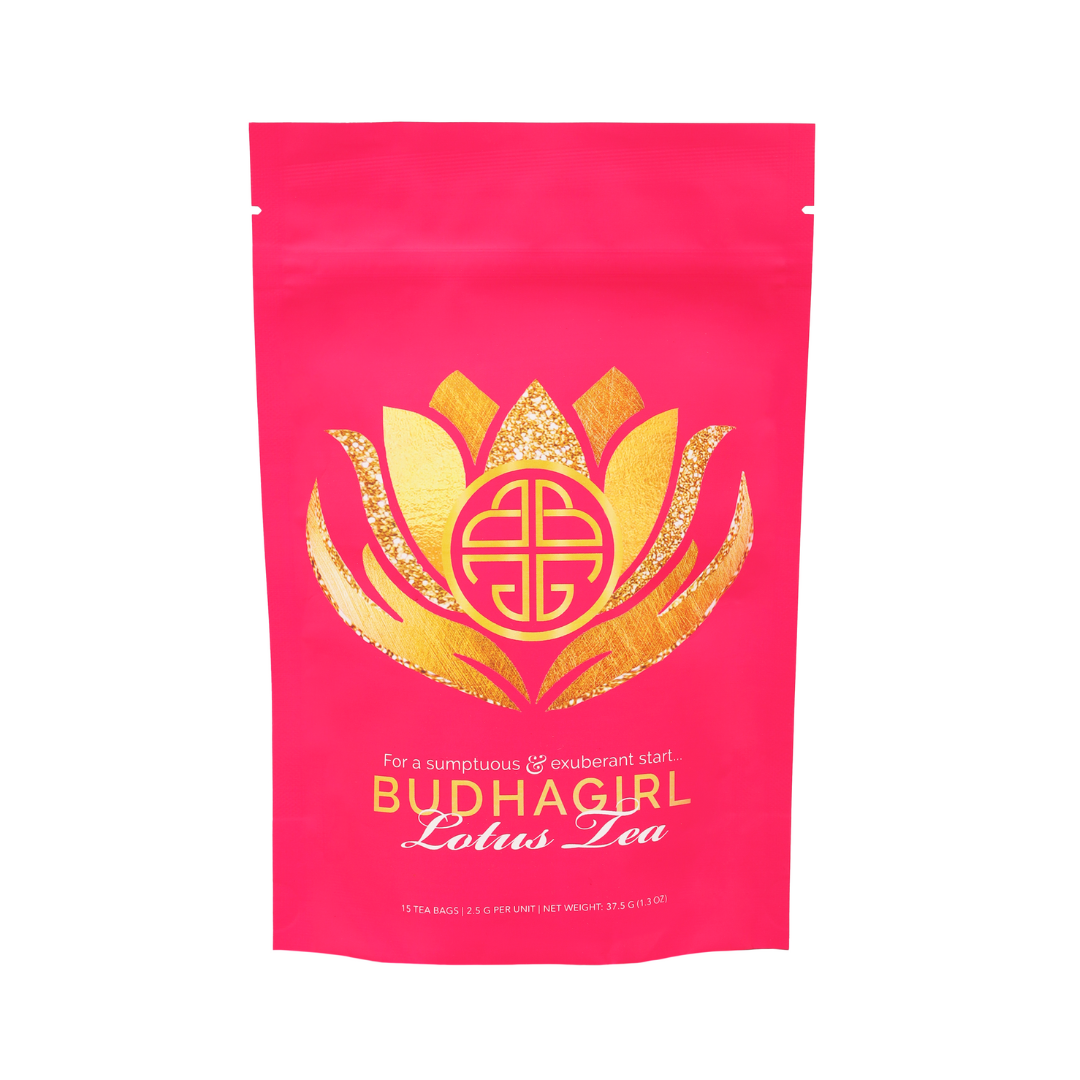 Bolsa de Té Orgánica Lotus de BuDhaGirl - 15 bolsitas