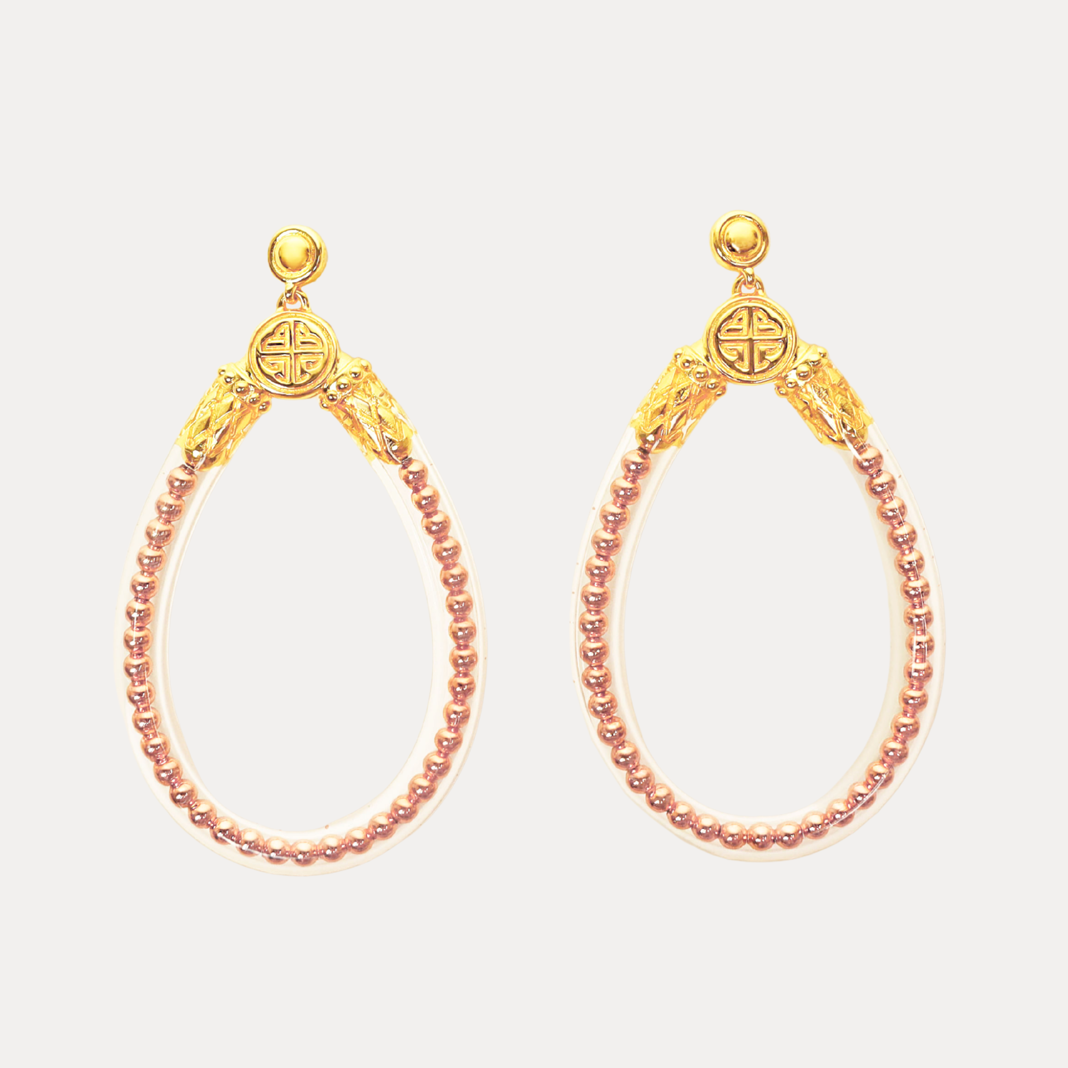 Rose Gold BIBI All Weather Earrings