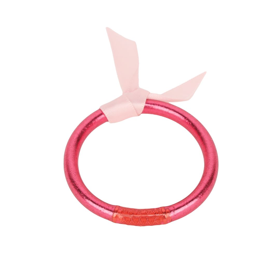 Pink Bangle Bracelet for Babies | Infant Jewelry | BuDhaGirl