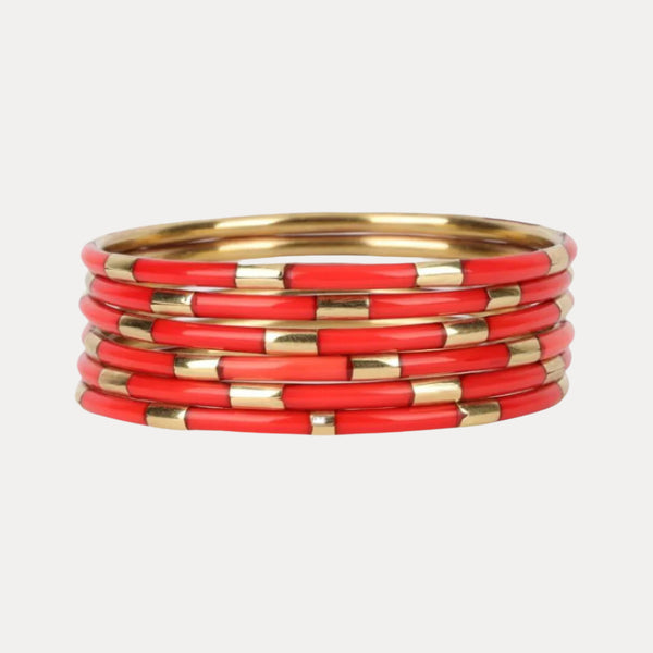 Mint Veda Bangles - Set of 6 main image 0