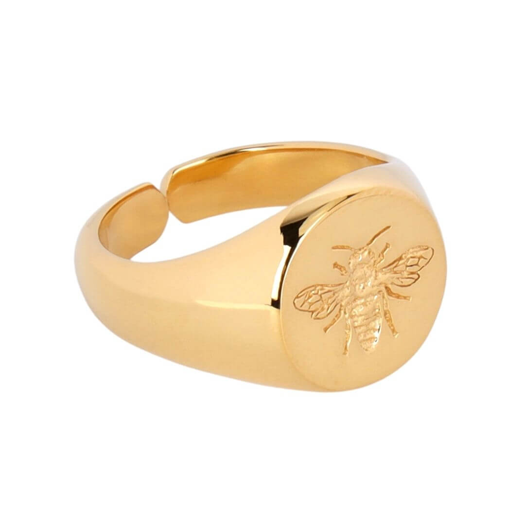 18k Gold Dipped Queen Bee Ring | BuDhaGirl