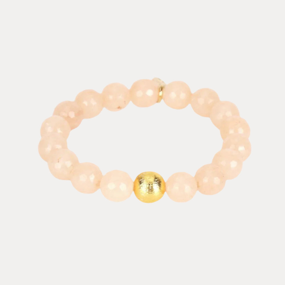Ivory White Bianca Beaded Bracelet For Women BuDhaGirl